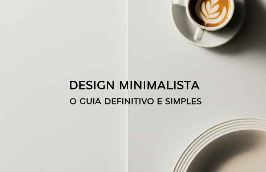 Design Minimalista: O Guia Definitivo e Simples